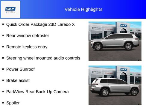 New 2025 Jeep Grand Cherokee L Laredo image 11