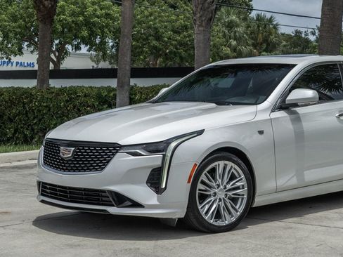 Used 2021 Cadillac CT4 Premium Luxury w/ Climate Package RWD image 2