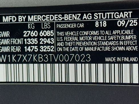 New 2026 Mercedes-Benz AMG GT 63 S image 23