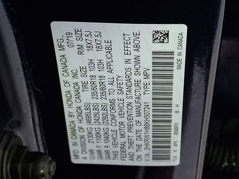 Used 2019 Honda CR-V EX-L image 34