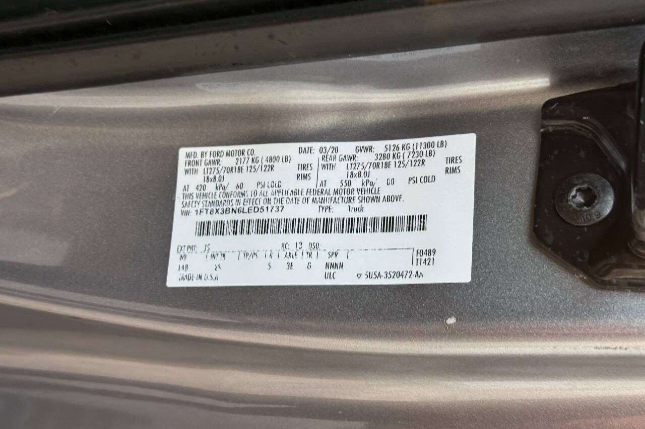 Used 2020 Ford F350 XLT w/ XLT Premium Package AWD/4WD image 19