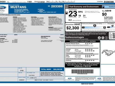 Used 2014 Ford Mustang Premium image 6