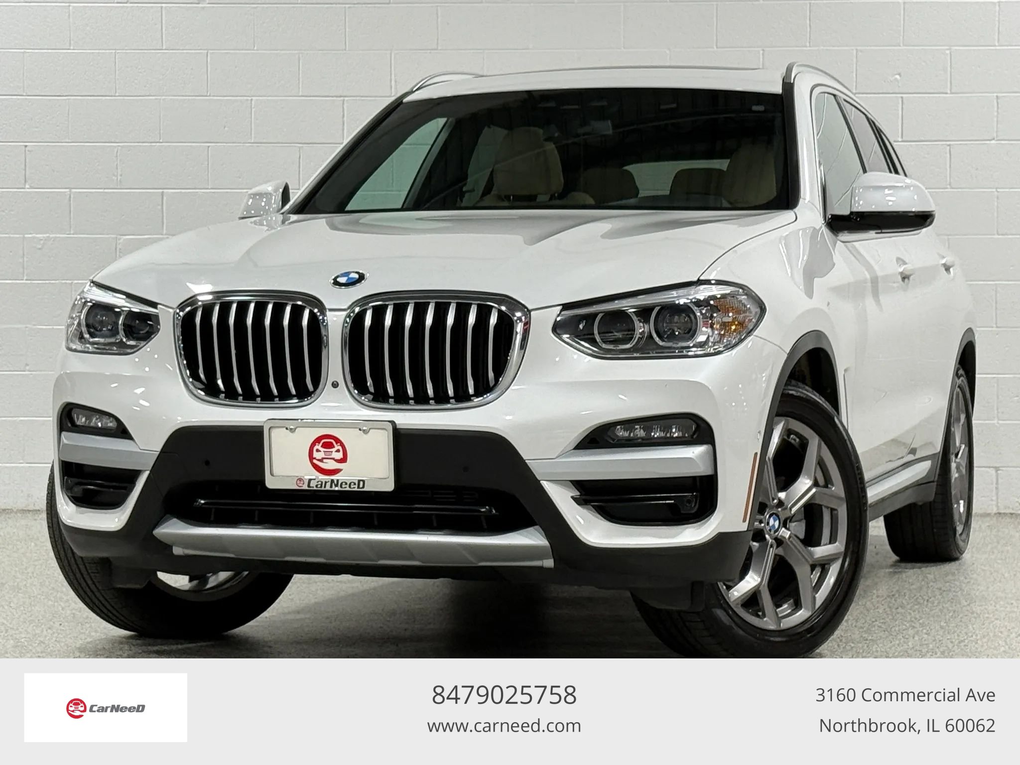 Used 2021 BMW X3 xDrive30i w/ Premium Package AWD/4WD image 1