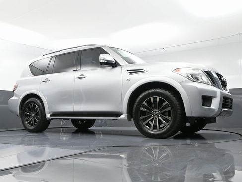 Used 2019 Nissan Armada Platinum w/ Captain's Chairs Package image 49