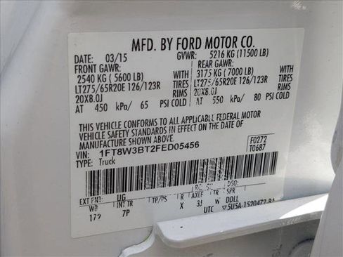 Used 2015 Ford F350 Platinum w/ FX4 Off-Road Package AWD/4WD image 23