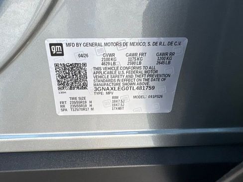 New 2026 Chevrolet Equinox RS FWD image 16