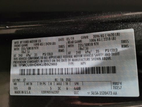 Used 2019 Ford Escape SEL FWD image 33