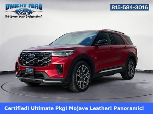 Certified 2025 Ford Explorer Platinum w/ Ultimate Package image 1