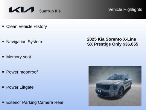 Used 2025 Kia Sorento SX Prestige image 7
