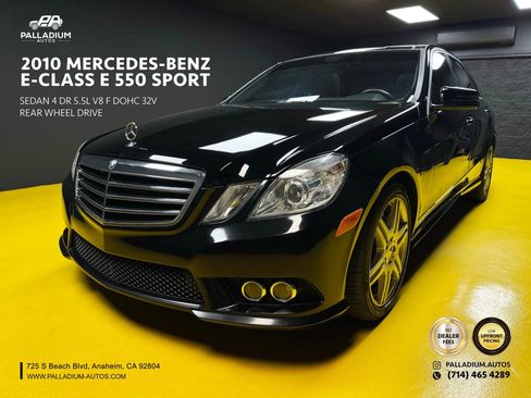 Used 2010 Mercedes-Benz E 550 Sedan image 1