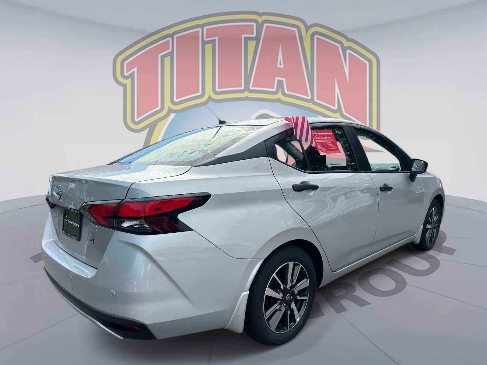 Certified 2024 Nissan Versa S w/ S Plus Package FWD image 3