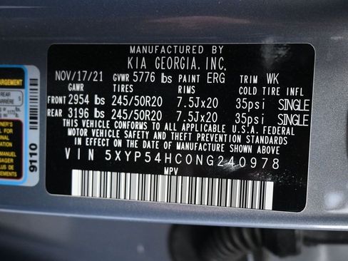 Used 2022 Kia Telluride SX image 9