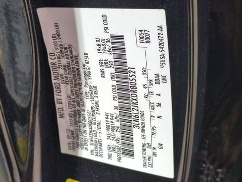 Used 2013 Lincoln MKZ AWD image 35