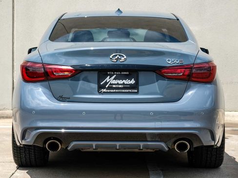 Used 2021 INFINITI Q50 Red Sport 400 image 9