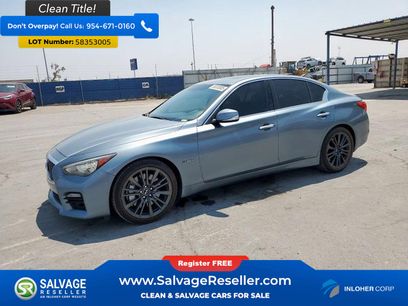 Used 2016 INFINITI Q50 Red Sport 400