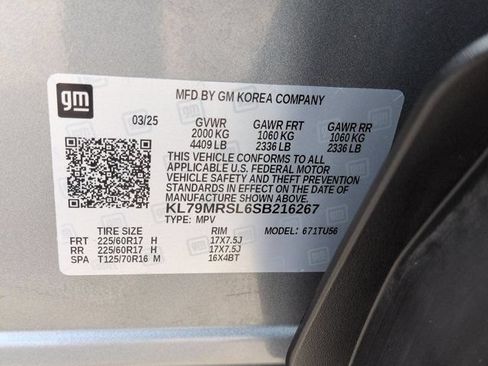 Used 2025 Chevrolet TrailBlazer LT AWD/4WD image 35