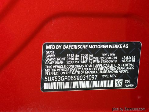 Certified 2025 BMW X3 xDrive30i image 42