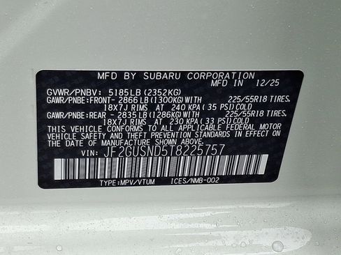 New 2026 Subaru Crosstrek 2.5i Limited image 11