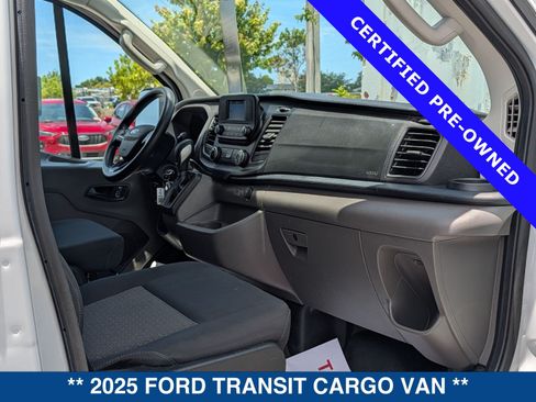 Certified 2025 Ford Transit 250 Low Roof w/ Exterior Upgrade Package RWD image 18