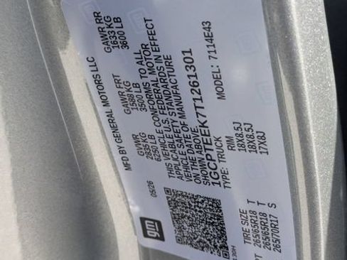 New 2026 Chevrolet Colorado Trail Boss AWD/4WD image 36