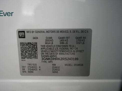 Used 2024 Chevrolet Blazer EV RS RWD image 27