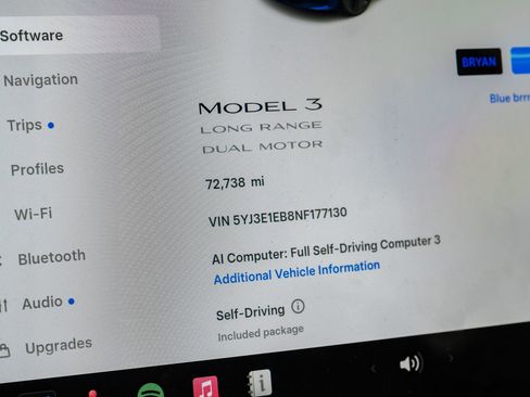 Used 2022 Tesla Model 3 Long Range AWD/4WD image 20
