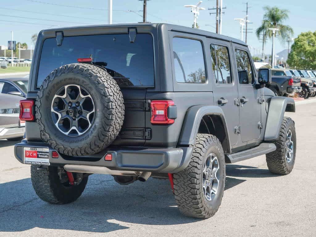 Certified 2022 Jeep Wrangler Unlimited Rubicon 4xe AWD/4WD image 4