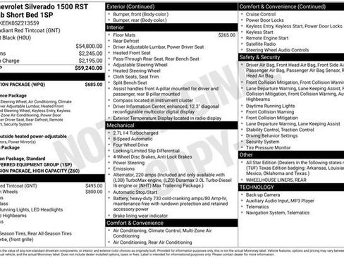 New 2025 Chevrolet Silverado 1500 RST w/ Protection Package AWD/4WD image 5