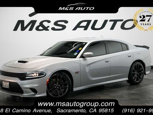 Used 2020 Dodge Charger Scat Pack w/ Navigation & Travel Group RWD image 1