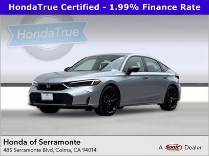 Certified 2025 Honda Civic Sport