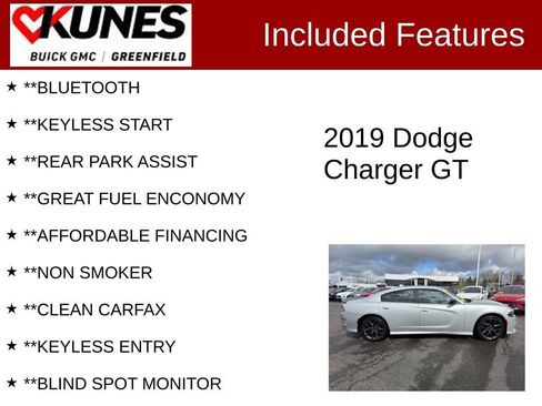 Used 2019 Dodge Charger GT w/ Plus Group image 3