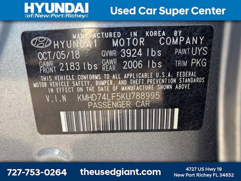 Used 2019 Hyundai Elantra SE image 13