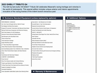 Used 2022 Maserati Ghibli F Tributo