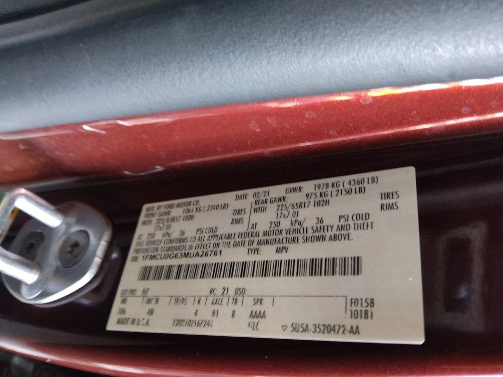 Used 2021 Ford Escape SE FWD image 33