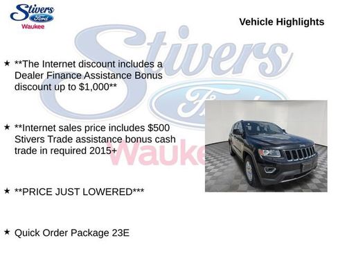 Used 2014 Jeep Grand Cherokee Laredo w/ Quick Order Package 23E image 8
