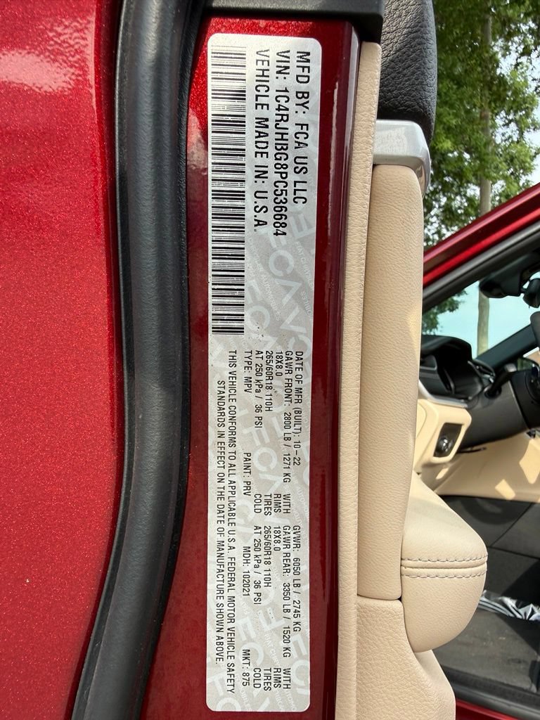 Used 2023 Jeep Grand Cherokee Limited w/ Trailer Tow Prep Group (B) AWD/4WD image 41