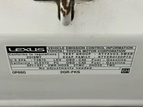 Used 2019 Lexus ES 350 F Sport image 49