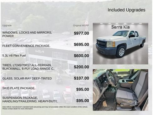 Used 2007 Chevrolet Silverado 1500 W/T w/ Fleet Convenience Package AWD/4WD image 6