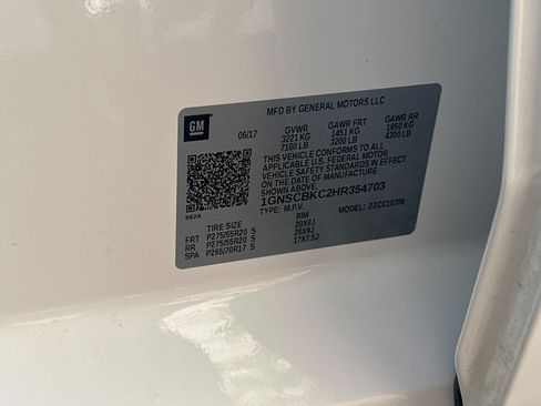 Used 2017 Chevrolet Tahoe LT w/ Max Trailering Package RWD image 26