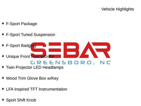 Used 2015 Lexus IS 250 AWD w/ F-Sport Package image 5