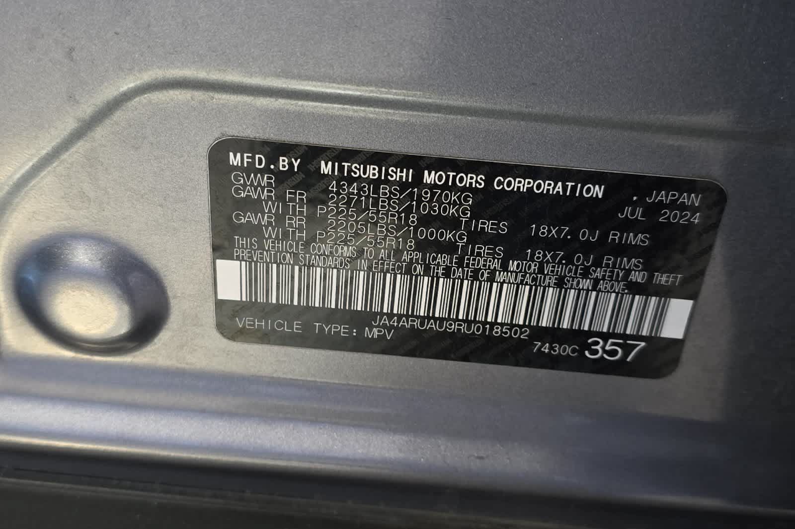Used 2024 Mitsubishi Outlander Sport SE AWD/4WD image 26