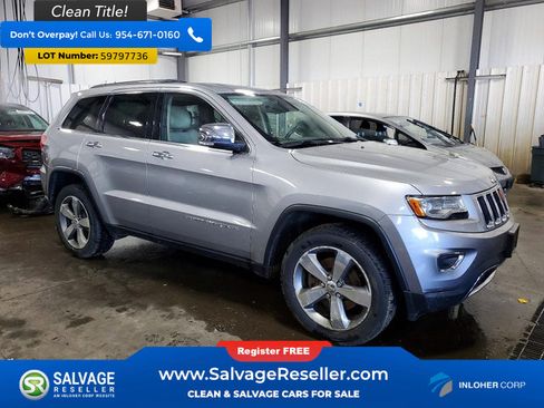 Used 2014 Jeep Grand Cherokee Limited w/ Luxury Group II AWD/4WD image 5