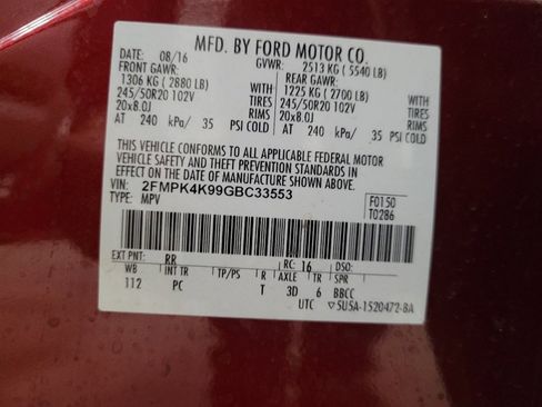 Used 2016 Ford Edge Titanium w/ Equipment Group 301A image 33