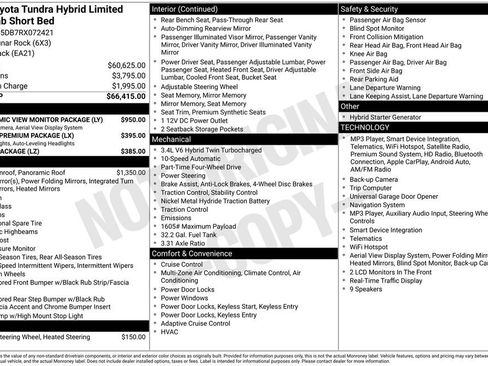 Used 2024 Toyota Tundra Limited AWD/4WD image 2