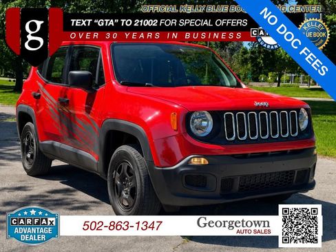 Used 2018 Jeep Renegade Sport w/ Power & Air Group AWD/4WD image 1