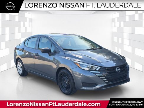 Certified 2025 Nissan Versa S w/ Trunk Package FWD image 1