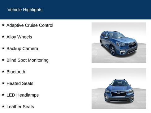Used 2019 Subaru Forester Touring w/ Popular Package #3 AWD/4WD image 2