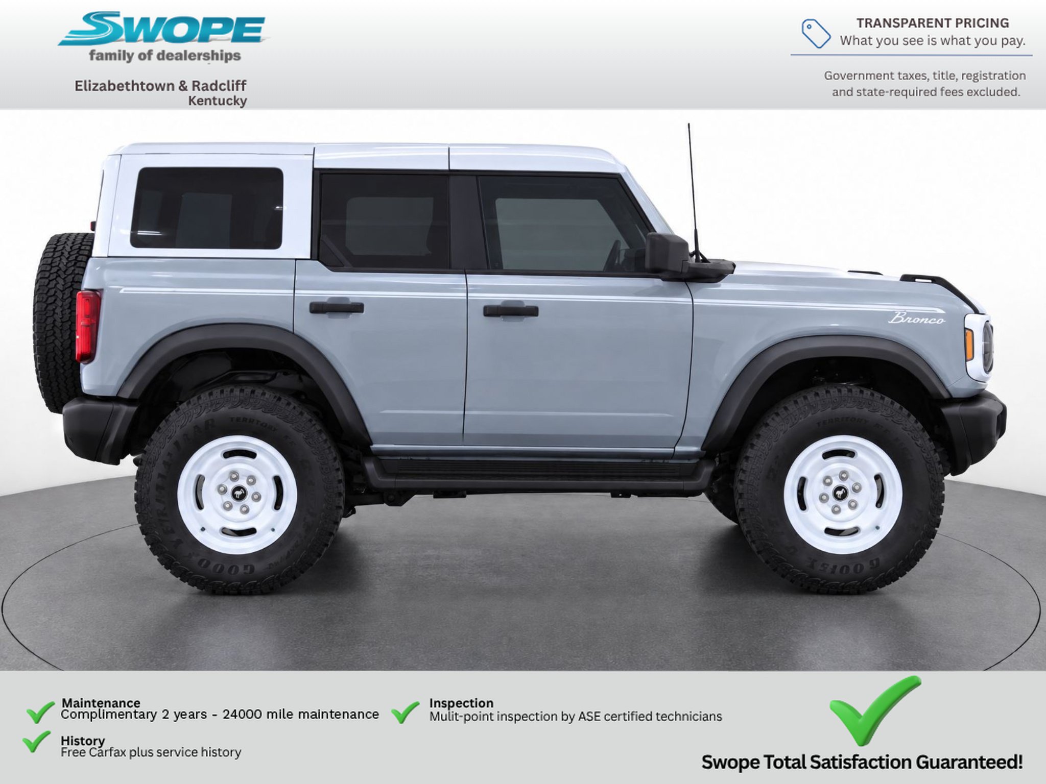 New 2026 Ford Bronco Heritage Edition AWD/4WD image 8