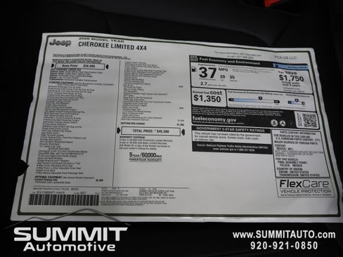 New 2026 Jeep Cherokee Limited image 37