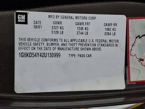 Used 2002 Cadillac De Ville w/ Comfort/Convenience Pkg FWD image 26
